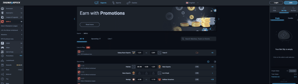 Best Dota 2 gambling sites list