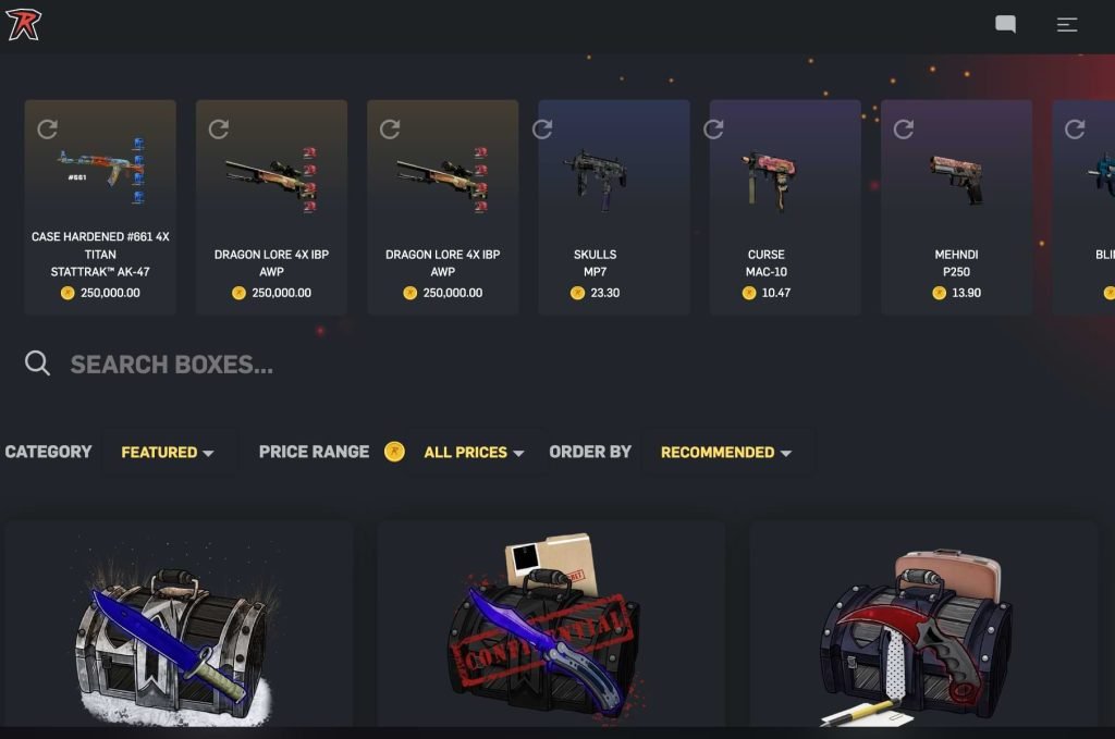 Подробный обзор CSGORoll: большой выбор игр на удачу