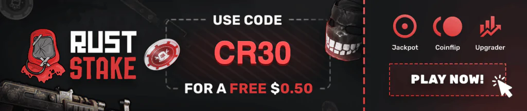 Code CR30 on Rust Stake